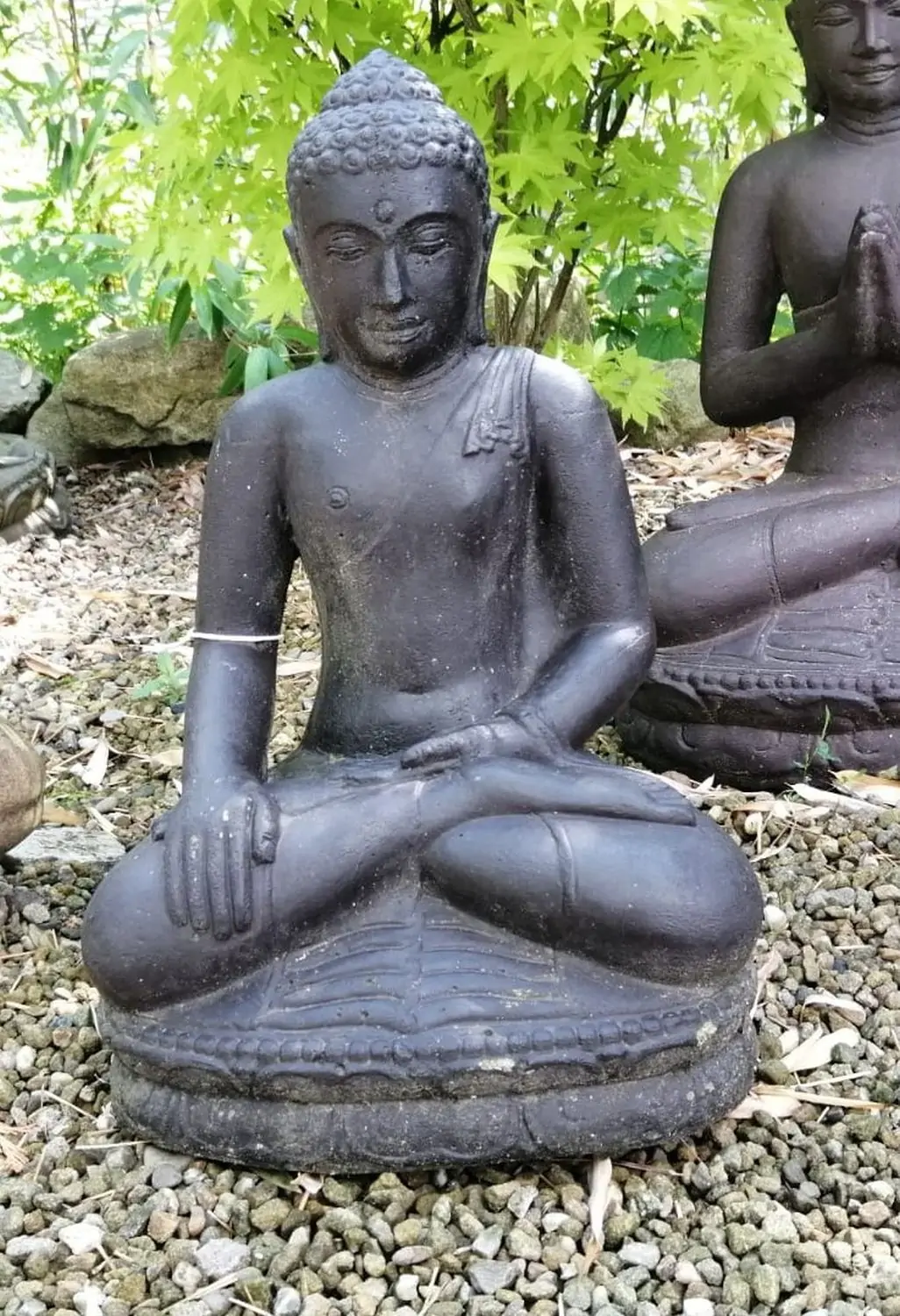 Product image 1 of the product “Seated Buddha, Indian, 50cm H, , Antique Finish ”